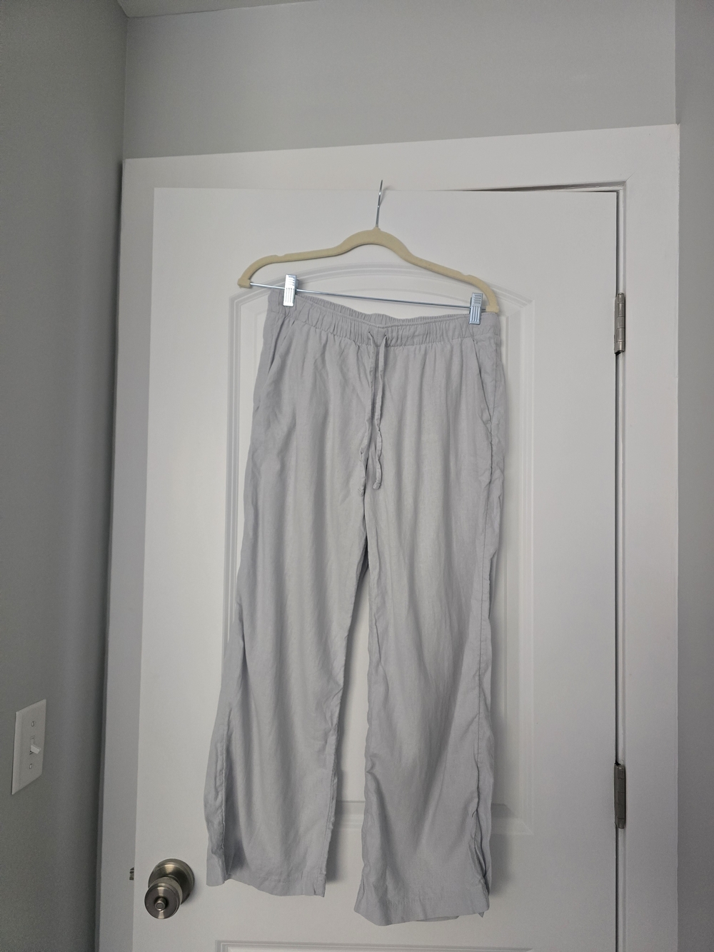 Light Blue Drawstring Lounge Pants